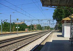Estación de tren de Sariñena