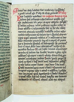 Página de una de las copias del manuscrito de Enrique de Livonia