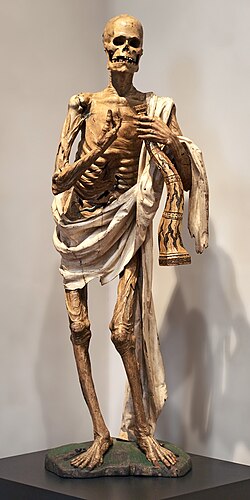 Representación clásica de La Muerte por el artista español Gil de Ronza
