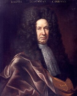 Retrato histórico de Giovanni Domenico Cassini