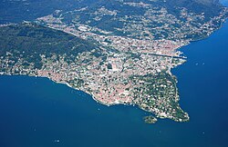 Vista panorámica del entorno de Verbania