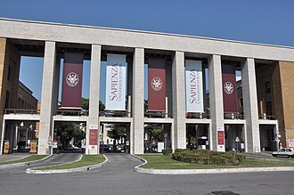 Fotografía institucional de la Universidad de Roma La Sapienza