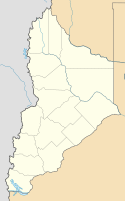 Mapa de ubicación de Villa Traful en la provincia del Neuquén