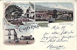 Tarjeta postal escrita y circulada en 1898