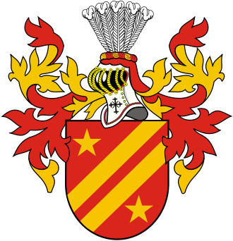 Escudo de armas original de los Buonaparte