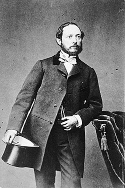 Retrato del general Juan Prim en 1855