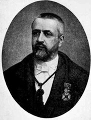 Retrato de Victor d'Hondt, creador del método homónimo
