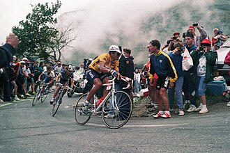 Miguel Induráin durante el Tour de Francia 1994