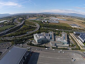 Edificio de STMicroelectronics en Ginebra, Suiza