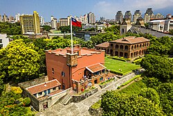 Fuerte de Santo Domingo, vestigio de la colonización española en el norte de Taiwán