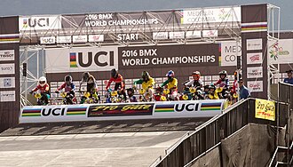 Vista panorámica de la Pista de Supercross BMX Mariana Pajón