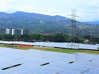 Planta solar CELSIA en Yumbo, Valle del Cauca
