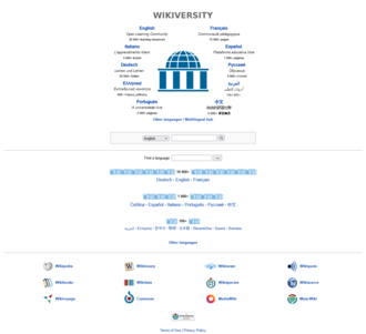 Logotipo oficial de Wikiversidad