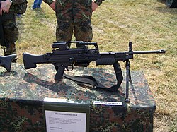 Heckler & Koch MG4 del Ejército Alemán