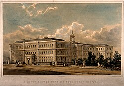 Edificio original del Hospital de St. Mary's