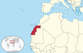 Representación gráfica del Sahara Occidental