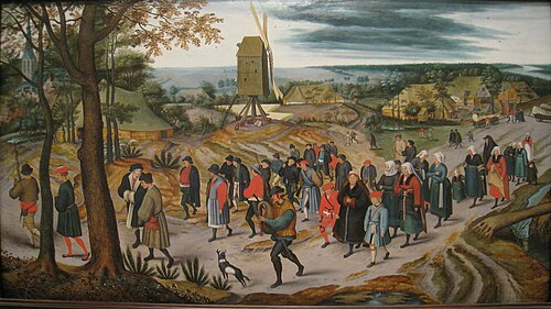 La procesión nupcial