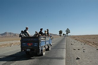 Tramo entre Kandahar y Herat en 2005
