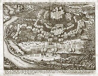 Ilustración histórica de la batalla de Wimpfen
