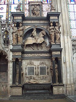 Tumba de Louis de Brézé en la catedral de Ruan
