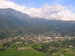 Fotografía panorámica y paisajística representativa de Saint-Vincent