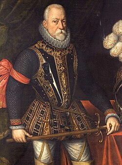 Retrato del Conde de Mansfeld pintado por Antonis Mor