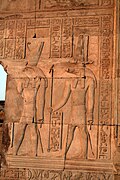 Horus y Sobek en Kom Ombo