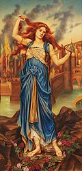 Casandra de Evelyn De Morgan