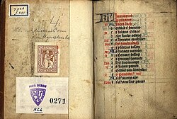 Breviario escrito por Geert Grote