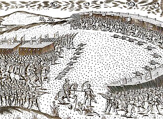 Representación de la Batalla de Alcazarquivir
