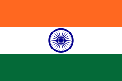 Bandera e información general de la participación de India en Londres 2012