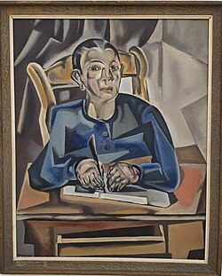 L'Écolier écrivant, c. 1920, Museo de Arte Moderno de París.
