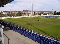 Campo de juego de la Ciudad Deportiva Dani Jarque