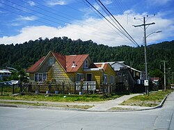 Localidad de Puerto Cisnes