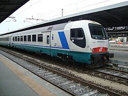 Coche cabina en un Intercity de Trenitalia