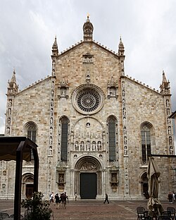 Fachada de la Catedral de Como