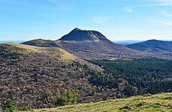 El Puy de Dôme en Auvernia