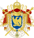 Escudo oficial del Primer Imperio francés