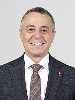 Fotografía oficial institucional de Ignazio Cassis