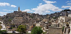 Vista general de Matera
