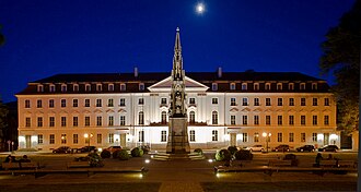 Fachada de la Universidad de Greifswald