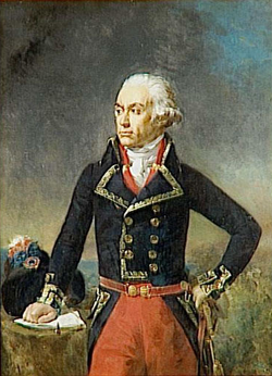 Retrato del general francés Charles François Dumouriez.