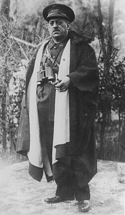 El general José Sanjurjo hacia 1930