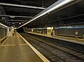Andén de la estación de metro Camp de l'Arpa en la línea L5