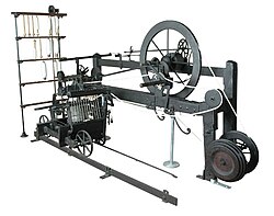 Máquina de hilado textil