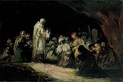 La comunión, óleo sobre cobre conservado en el Museo de Bellas Artes de Bilbao.