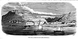 Ilustración del siglo XIX sobre Santarém publicada en El Museo Universal