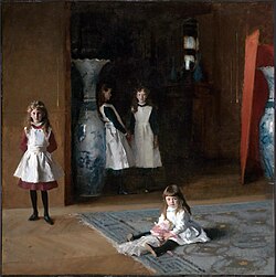 Las hijas de la familia Boit por John Singer Sargent