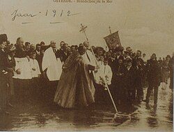 Bendición del mar del norte en 1912