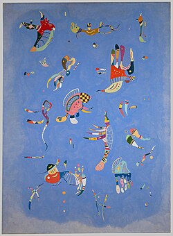 Obra Cielo azul pintada en 1940